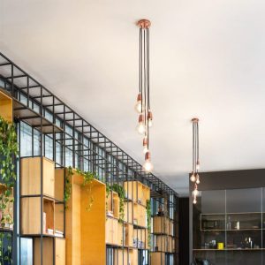 Rosone a cinque fori con staffa e accessori GSOB50 – Gea Led