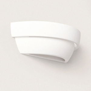 Applique da parete in gesso Riben – De Sanctis Light and Design