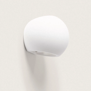 Applique da parete in gesso Klay – De Sanctis Light and Design