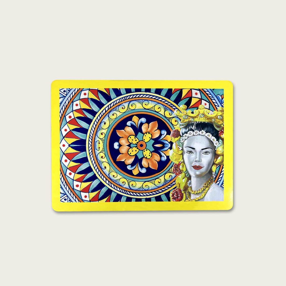 Tovaglietta In Mdf Decoro Caltagirone - immagine 2