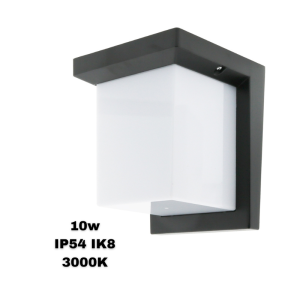 Applique LED Quadrato da parete 12w IP54 – De Sanctis Light & Design