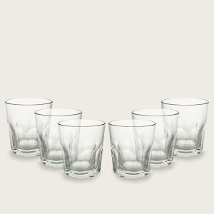 Set 6 Bicchieri In Vetro Silvia 27 Cl