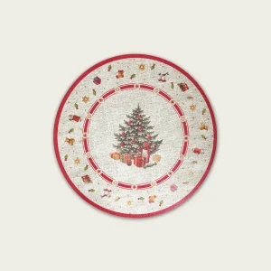 Tovaglietta Christmas Tree Ø38 cm In Similpelle