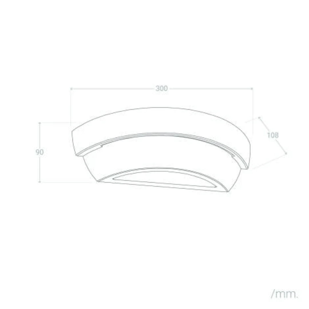 Applique da parete in gesso Riben – De Sanctis Light and Design - immagine 3