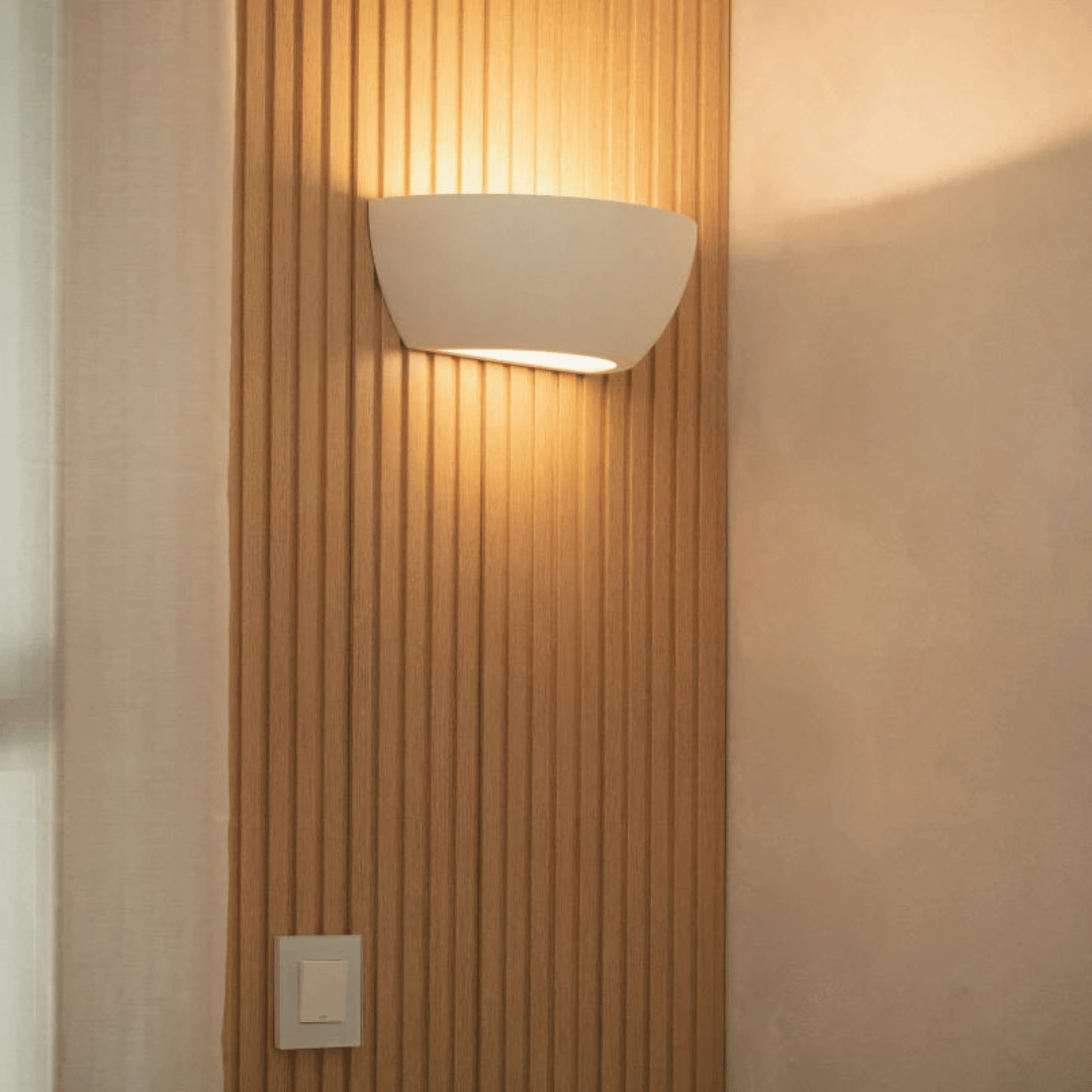 Applique da parete in gesso con Batteria Bakily – De Sanctis Light and Design - immagine 9