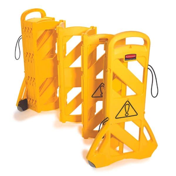 Barriera Mobile Gialla Rubbermaid