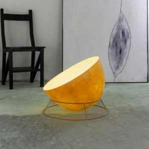 In-es.artdesign Luna lampada di design da terra piantana H2O F Nebulite