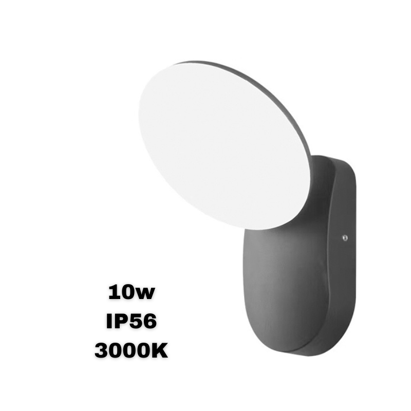 Applique LED da parete 10w IP54 Hubb – De Sanctis Light & Design