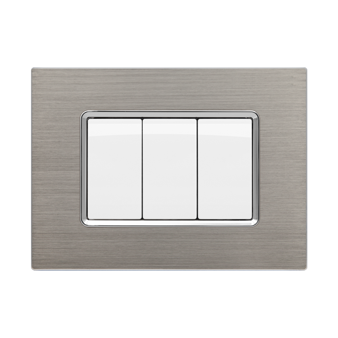 Placca in alluminio JOY compatibile con BTicino MATIX – MAPAM - immagine 3