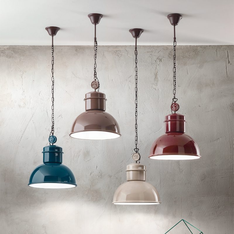 Lampada a sospensione E27 Engine – Ondaluce - immagine 2