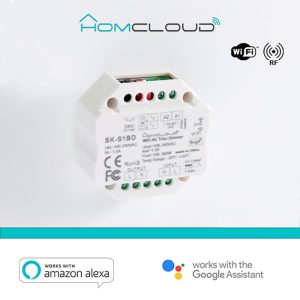Modulo Smart Dimmer 220V AC Triac 1CHx1.5A Wi-Fi+RF 2.4G – Homcloud