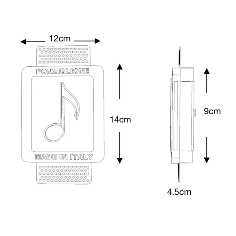 Segnapassi in gesso da incasso faretto LED 3w SP1 – CF Original - immagine 4