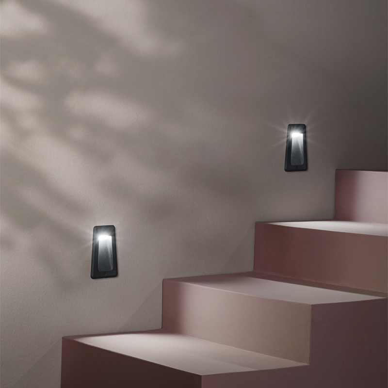 Segnapasso da incasso Led IP65 Dromos – Ondaluce - immagine 2